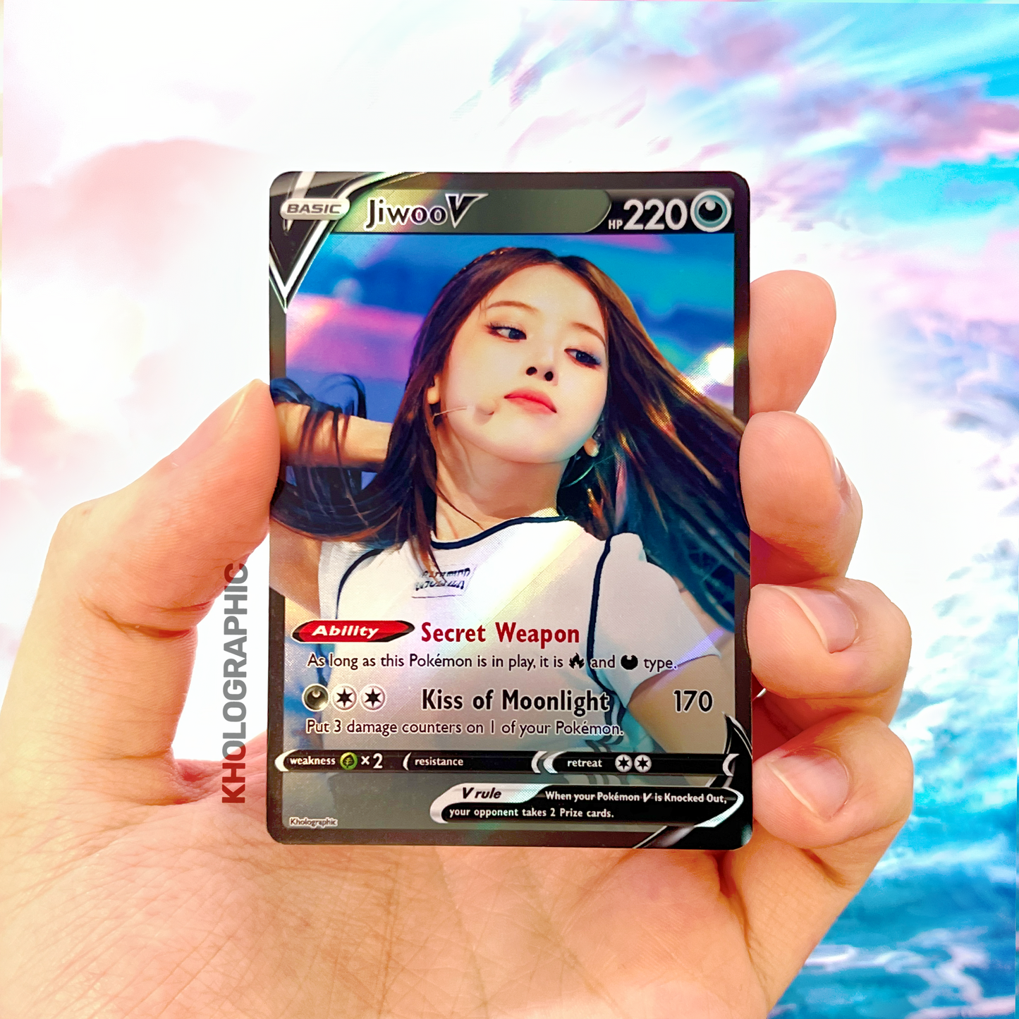 Nmixx V Holographic Cards