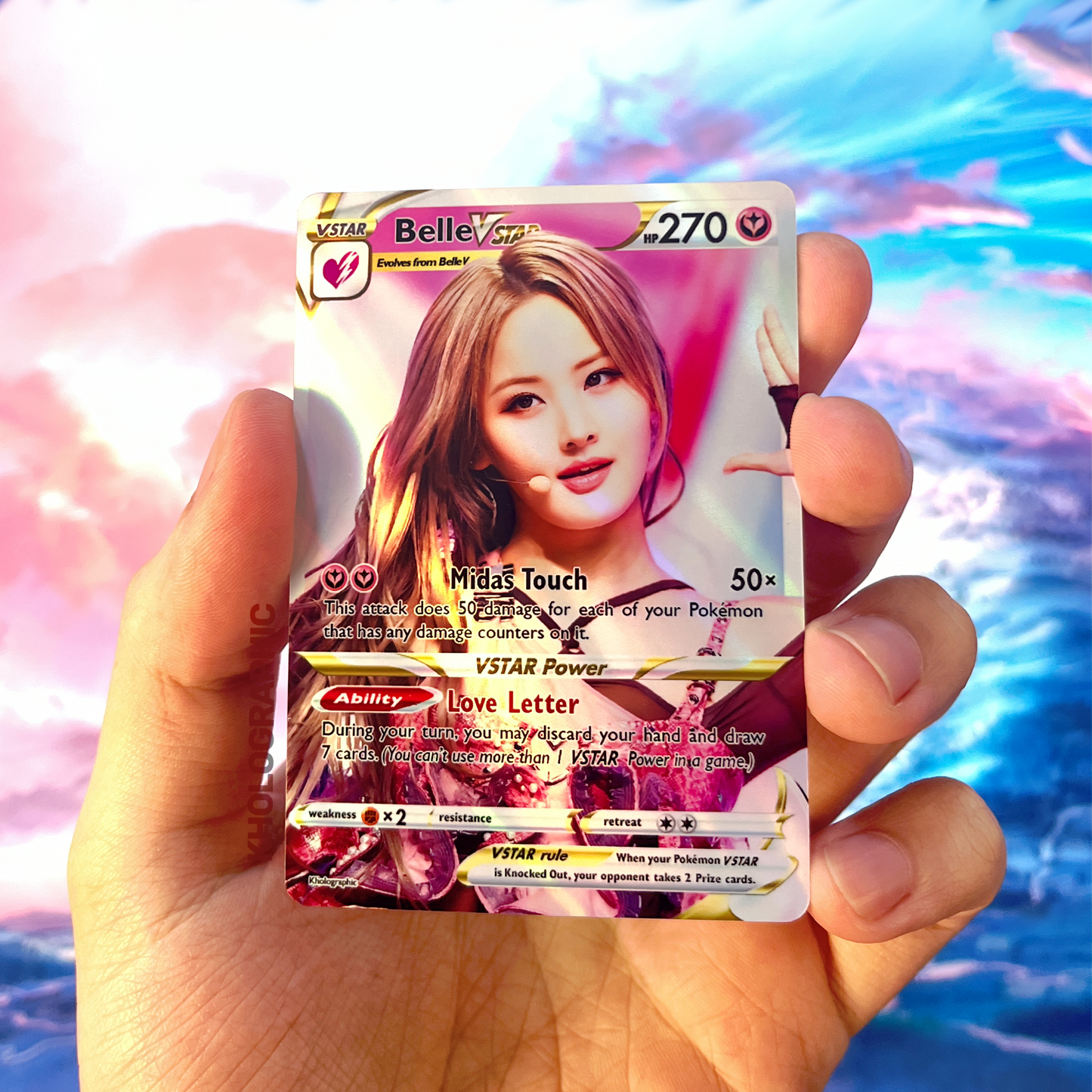 Kiss Of Life VSTAR Holographic Cards
