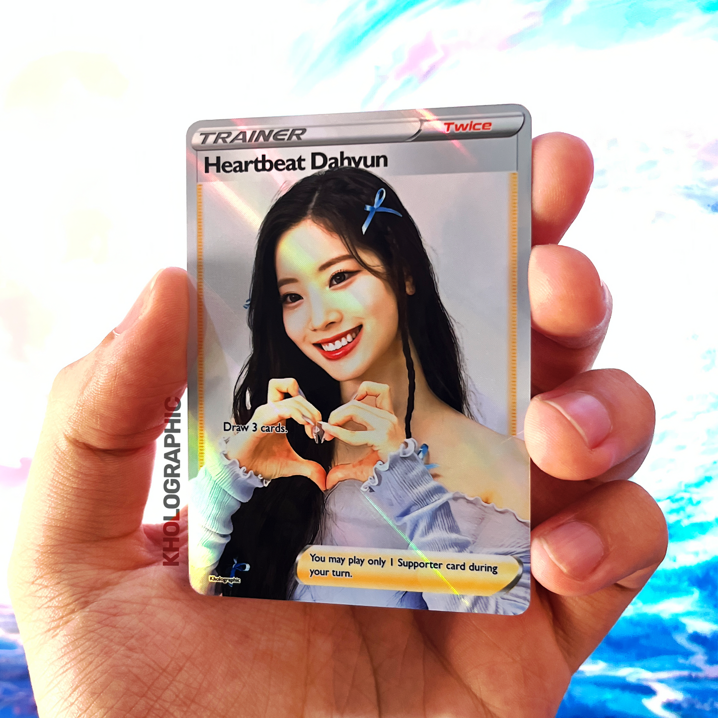 Twice Dahyun Trainer Holographic Cards