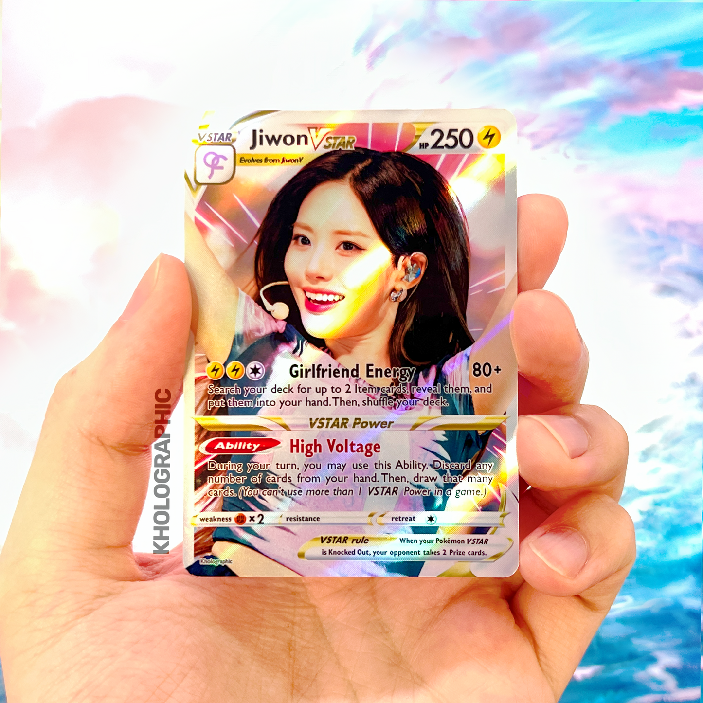 Fromis_9 VSTAR Holographic Cards