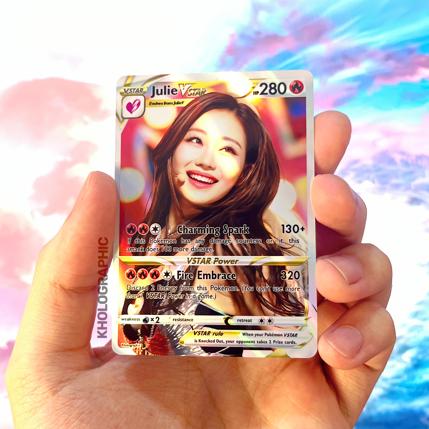 Kiss Of Life VSTAR Holographic Cards