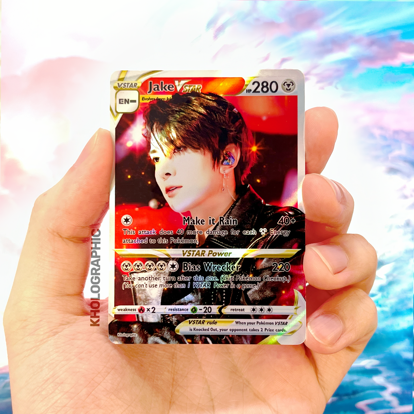 Enhypen VSTAR Holographic Cards