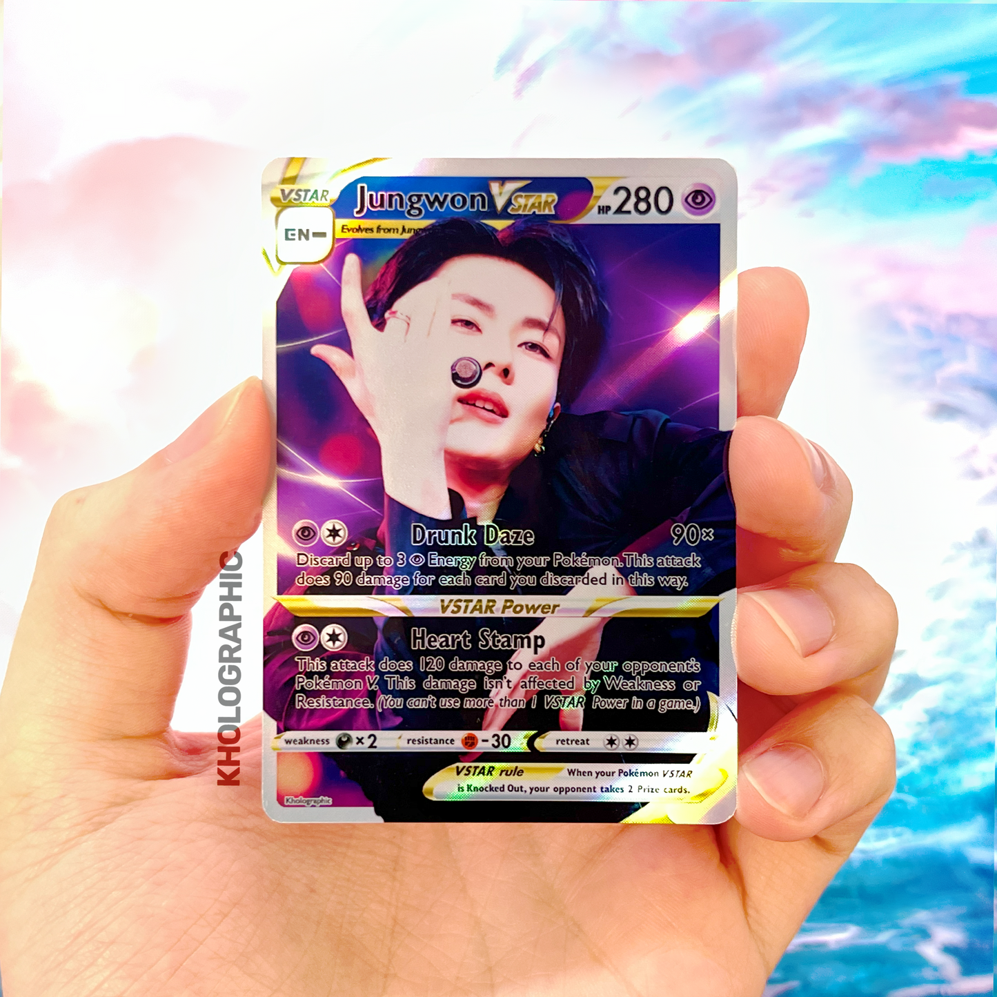 Enhypen VSTAR Holographic Cards