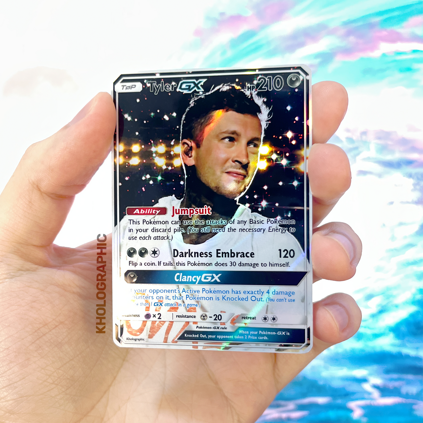 Twenty One Pilots GX + Trainer Holographic Cards