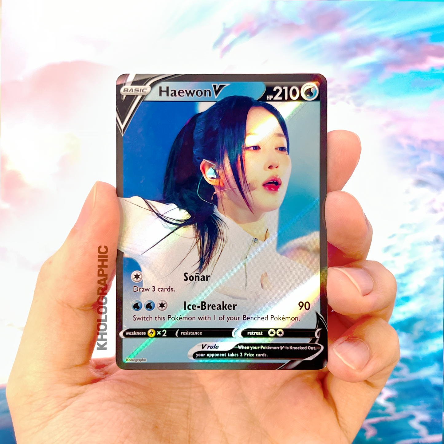Nmixx V Holographic Cards