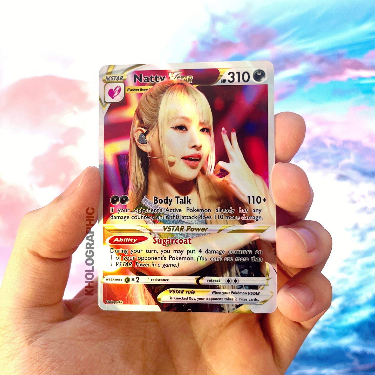 Kiss Of Life VSTAR Holographic Cards