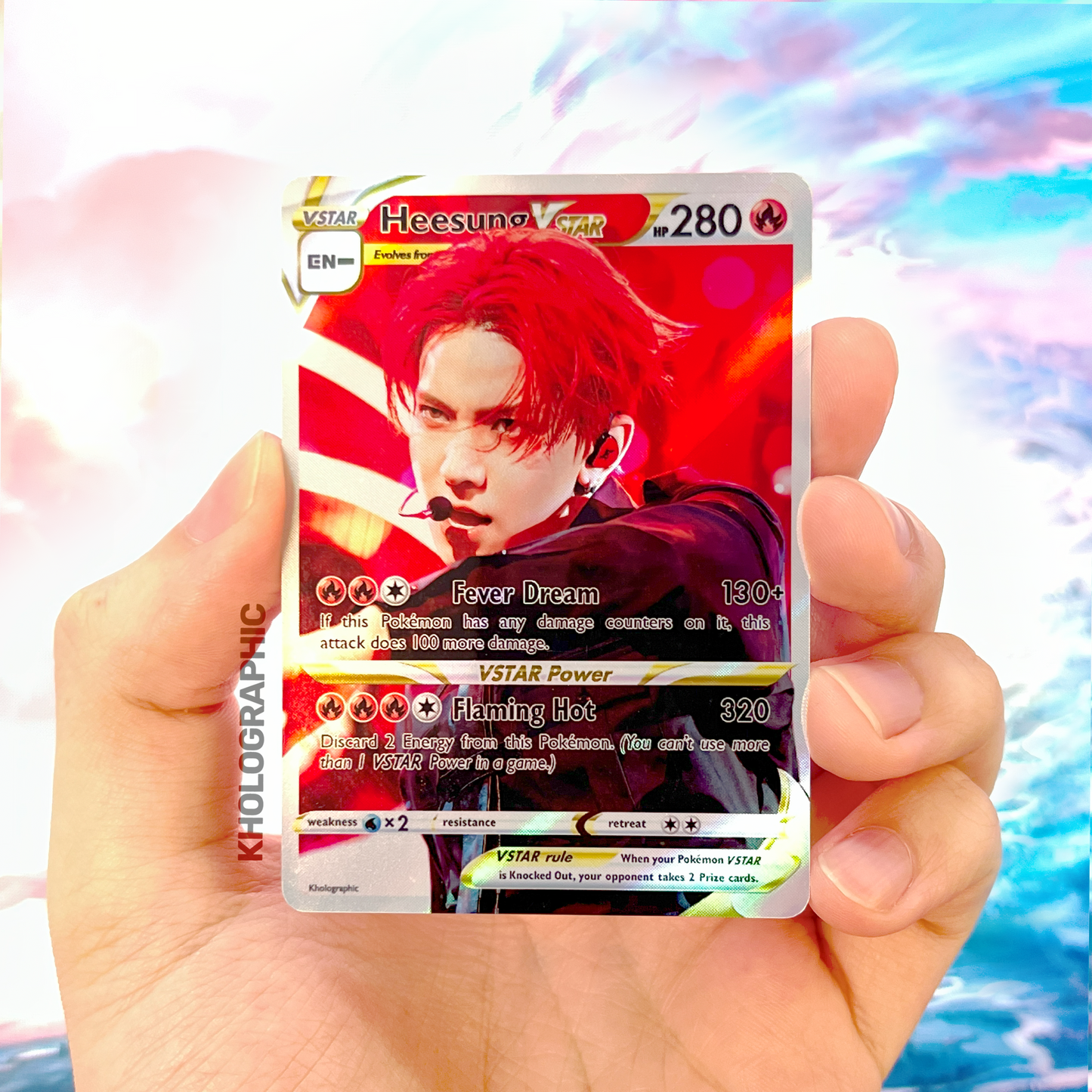 Enhypen VSTAR Holographic Cards