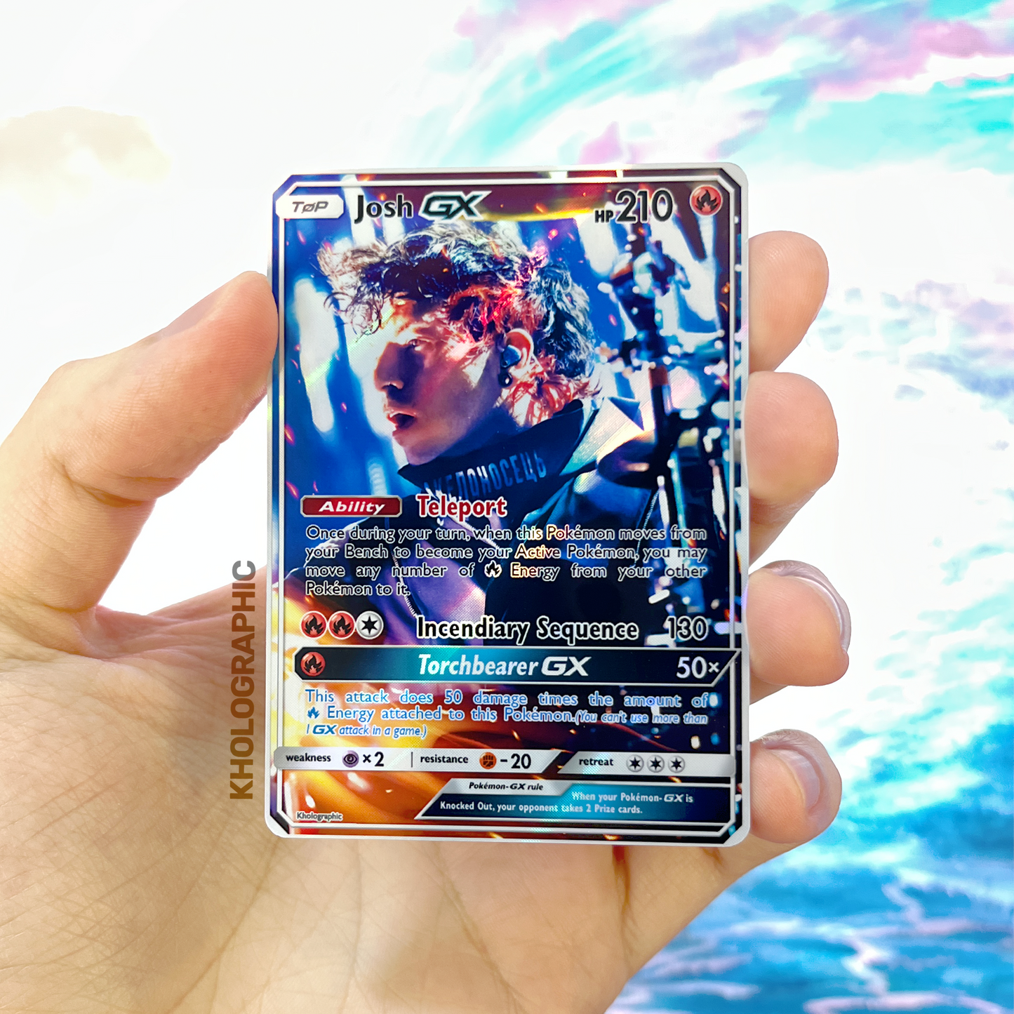 Twenty One Pilots GX + Trainer Holographic Cards