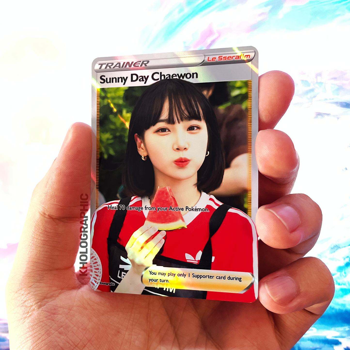 Le Sserafim Chaewon Bundle GX Gold + Trainer