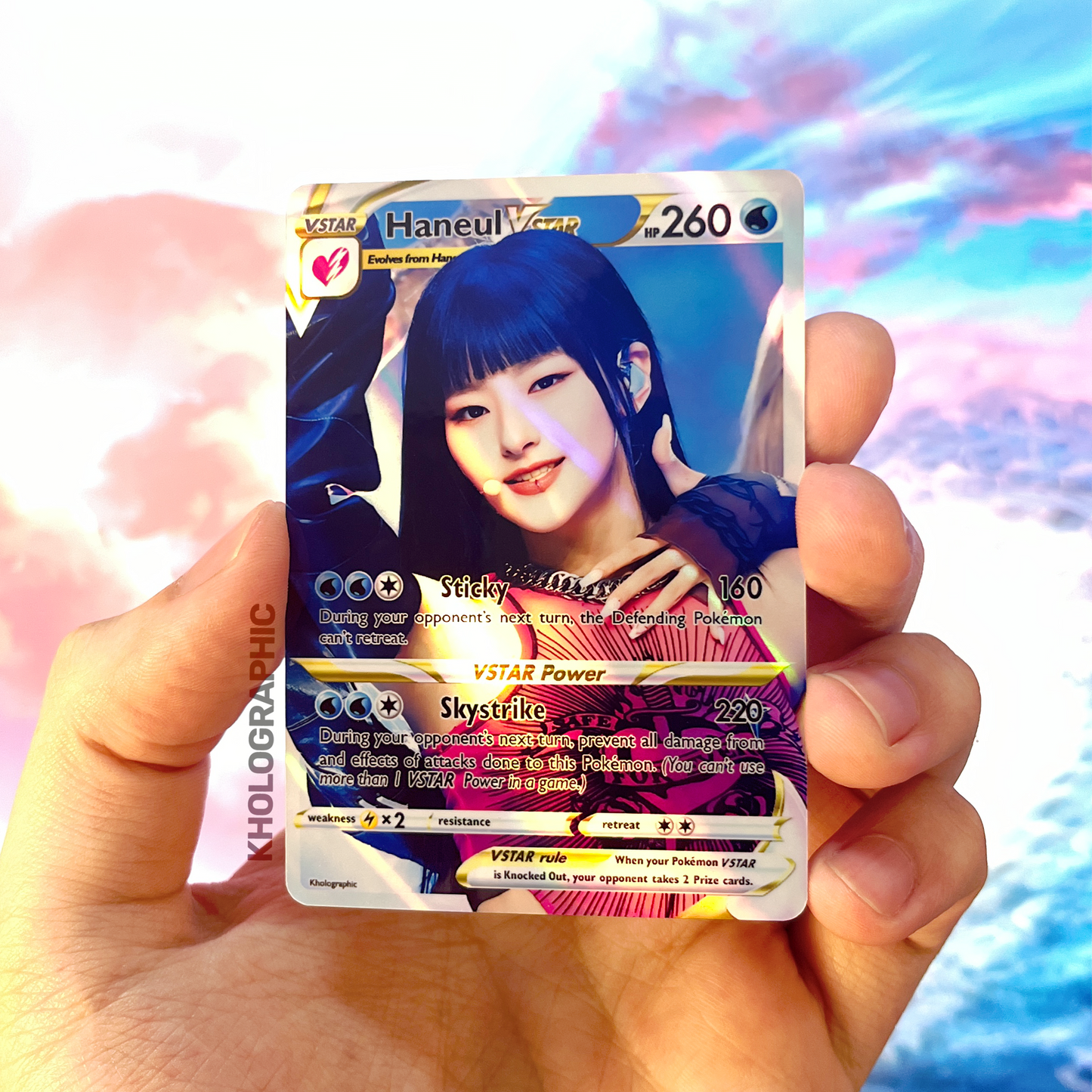 Kiss Of Life VSTAR Holographic Cards