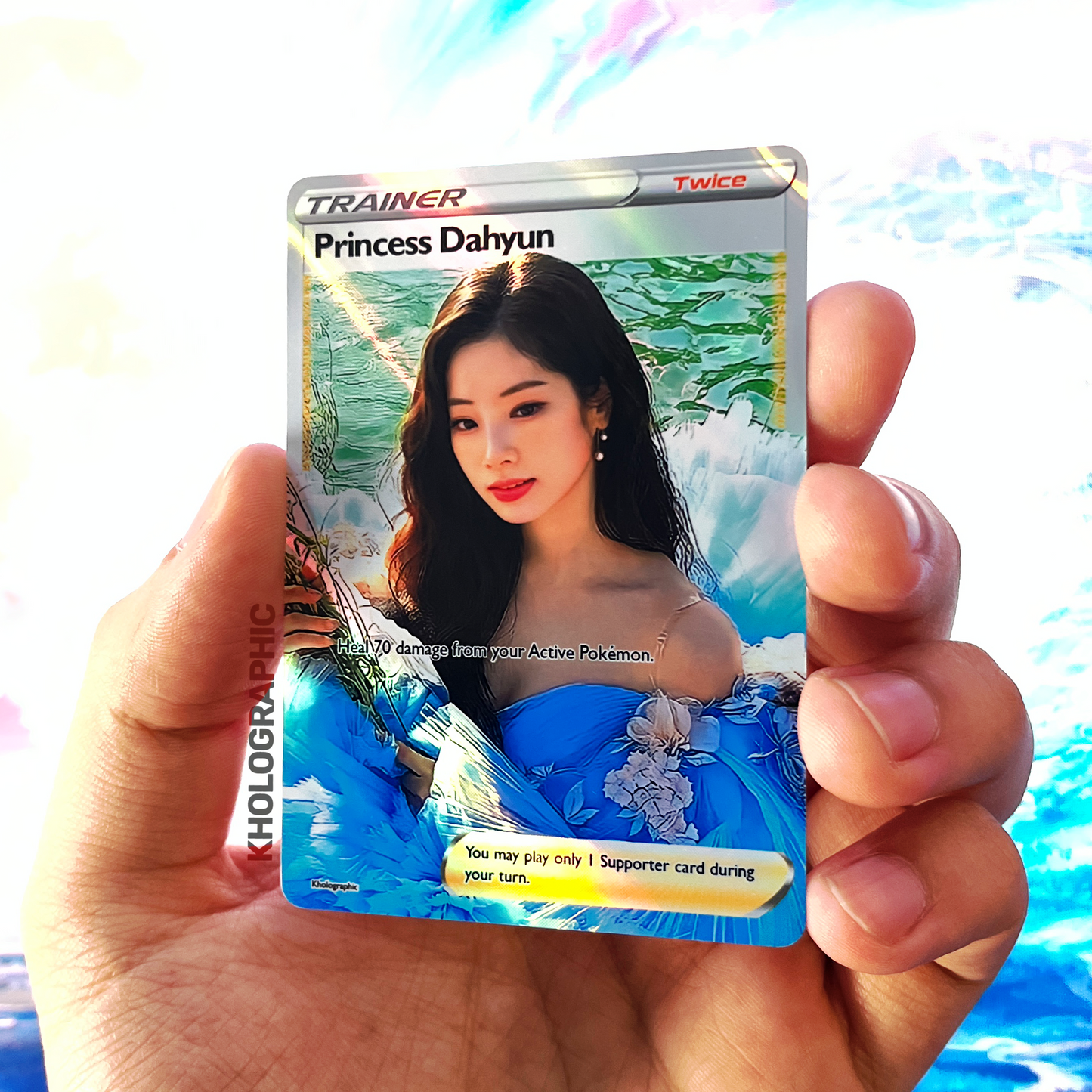 Twice Dahyun Trainer Holographic Cards