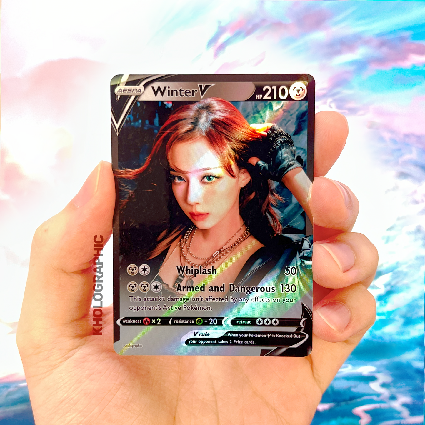Nmixx V Holographic Cards