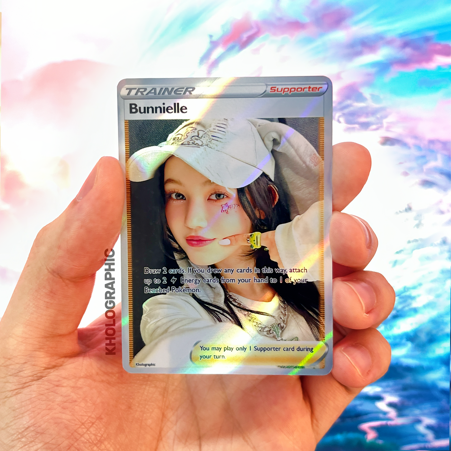 NewJeans Danielle Trainer Holographic Cards