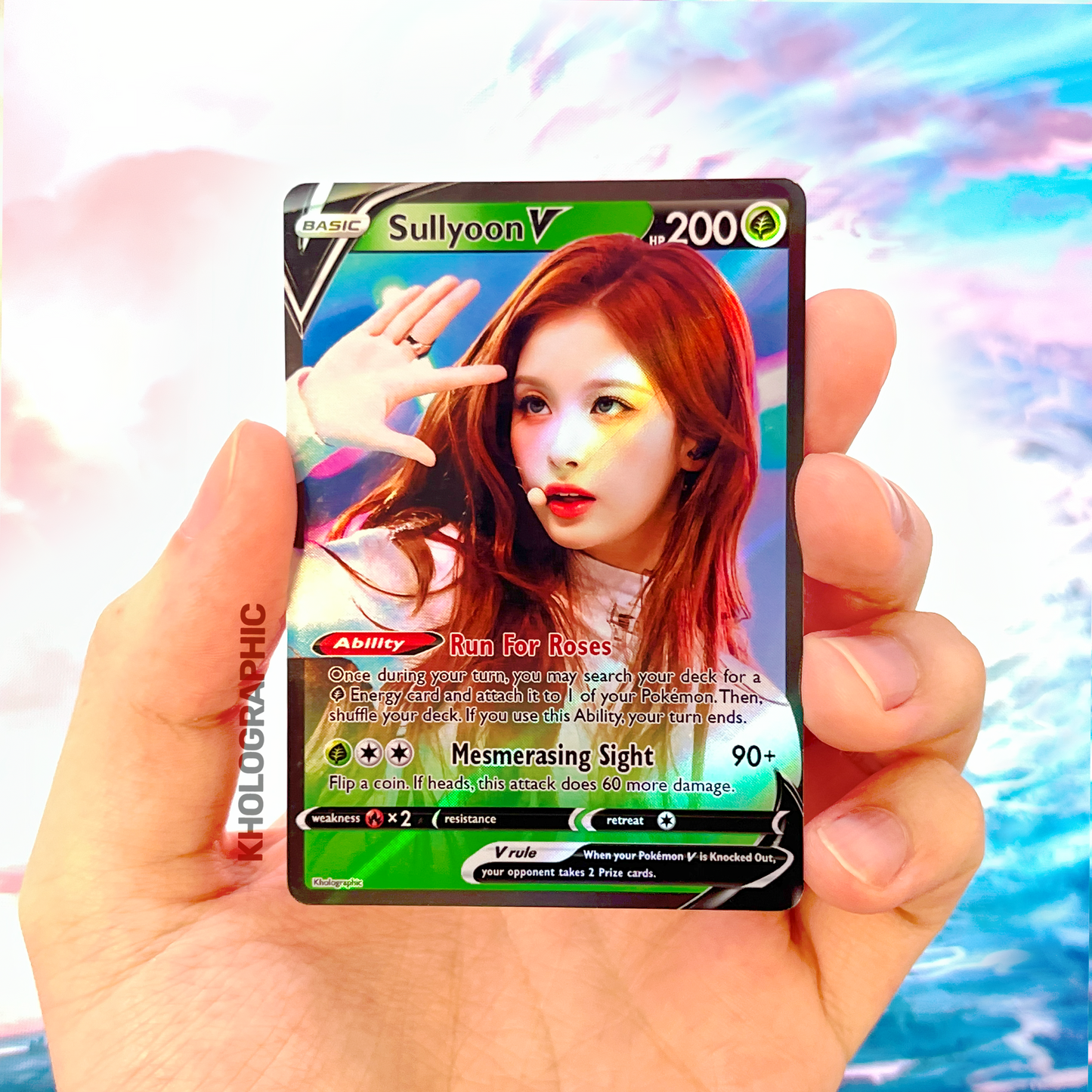 Nmixx V Holographic Cards