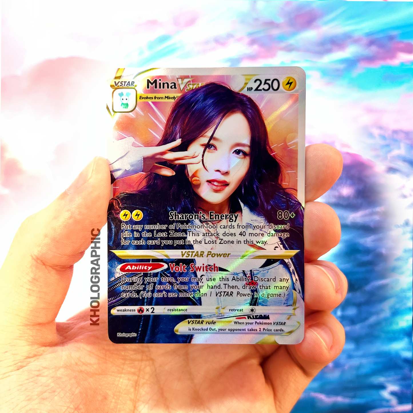 Twice VSTAR Holographic Cards