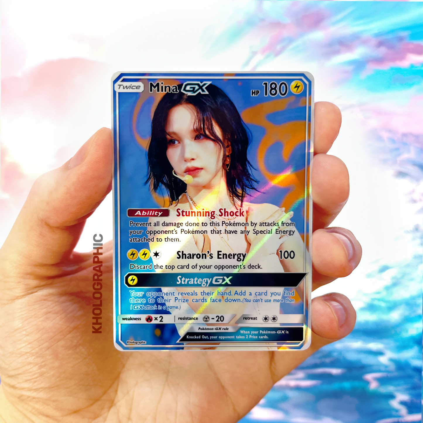 Twice GX Holographic Cards