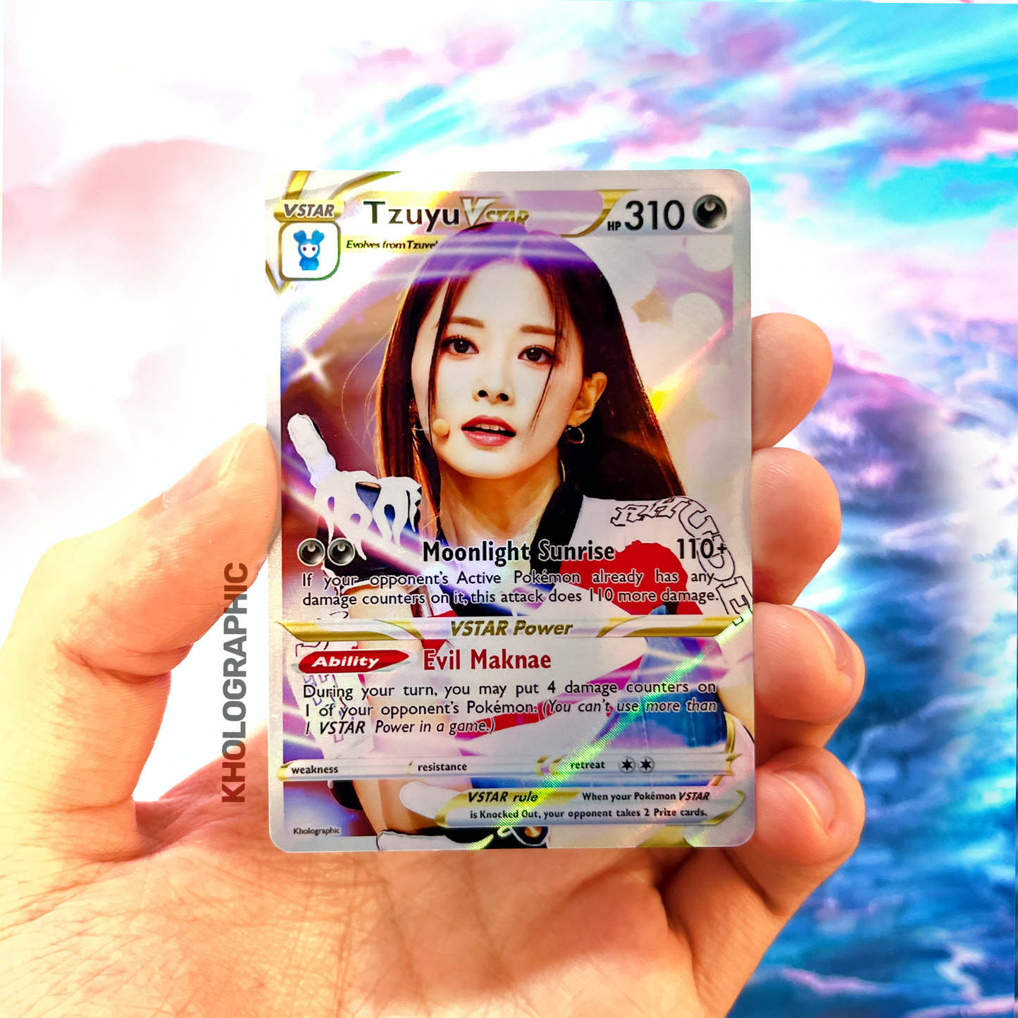 Twice VSTAR Holographic Cards