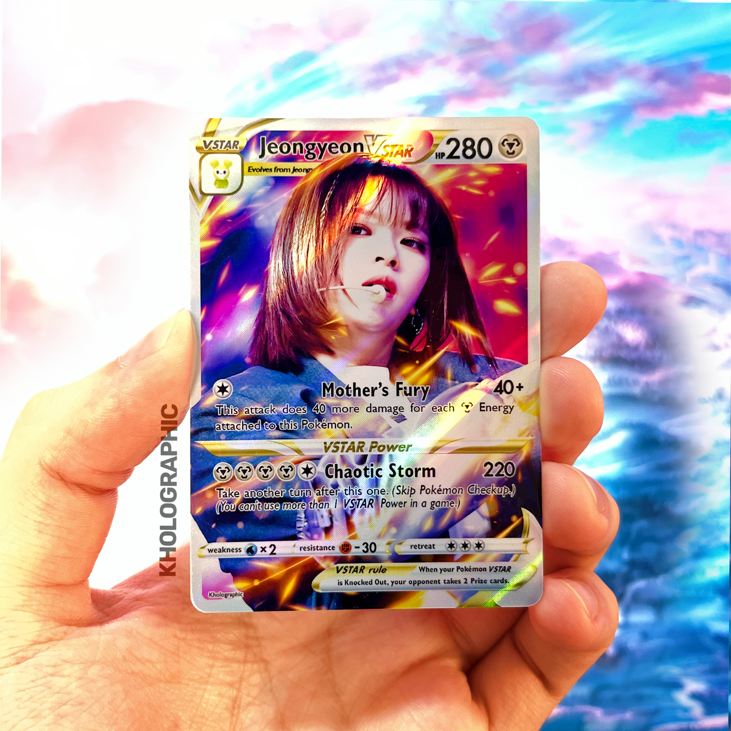 Twice VSTAR Holographic Cards
