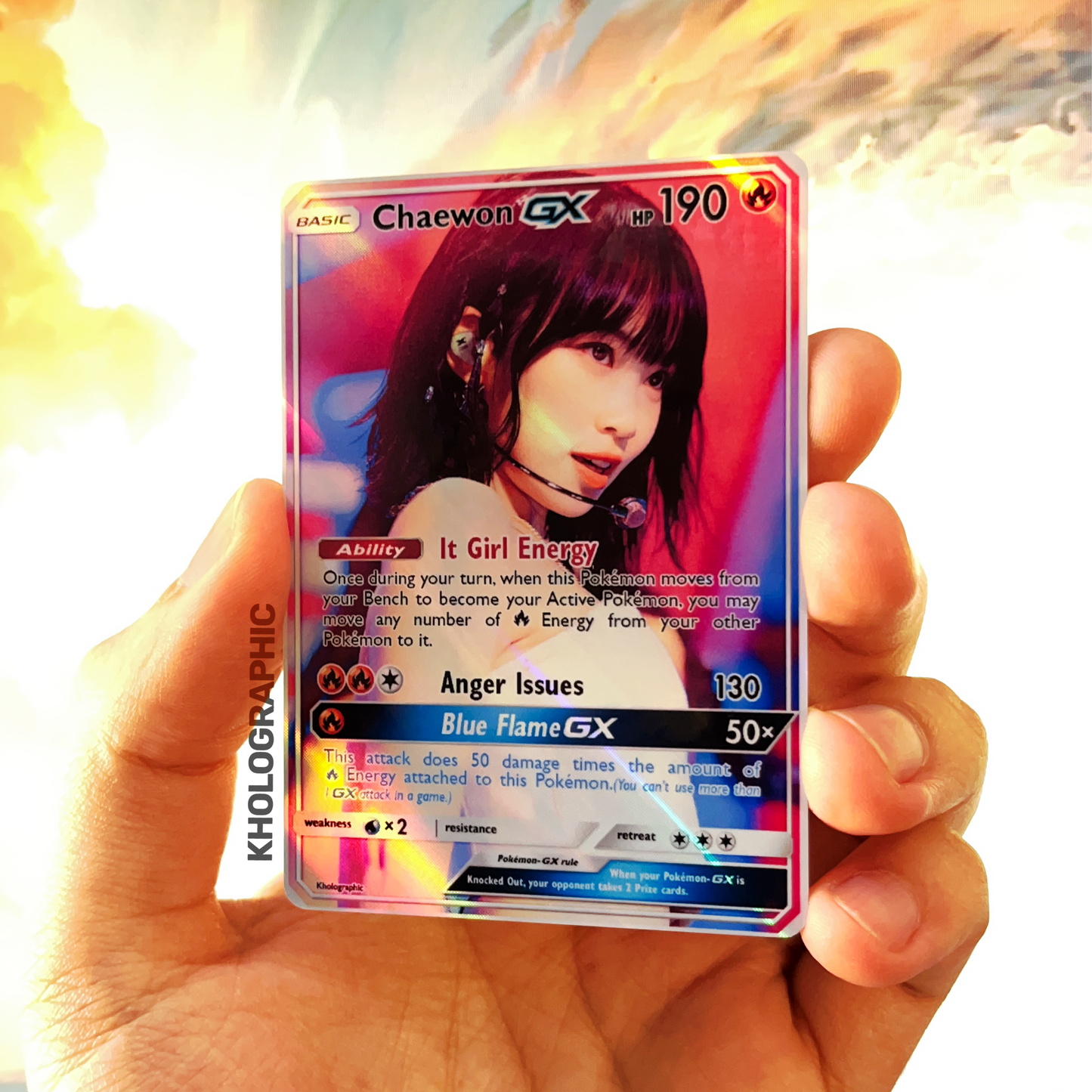 Le Sserafim GX Holographic Cards