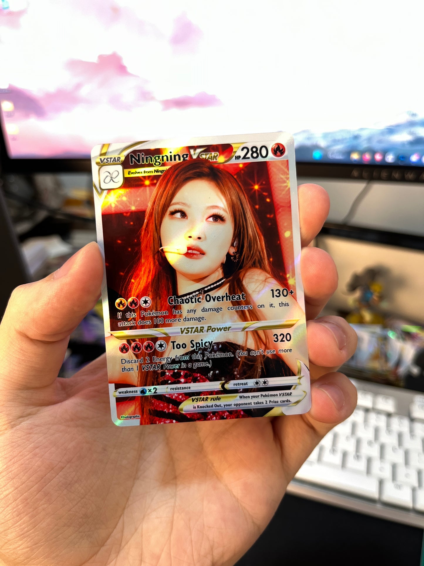 Aespa VSTAR Holographic Cards