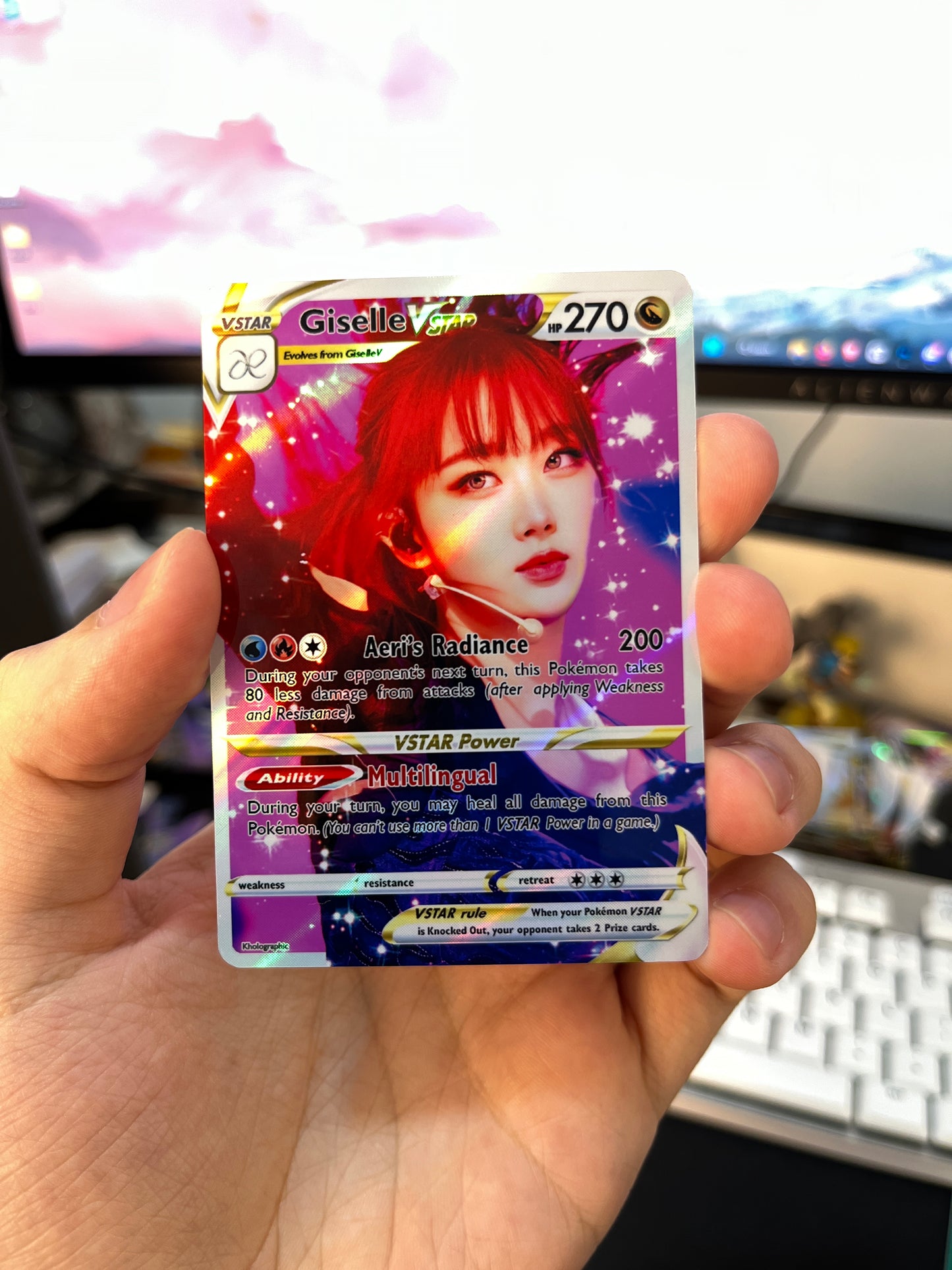 Aespa VSTAR Holographic Cards