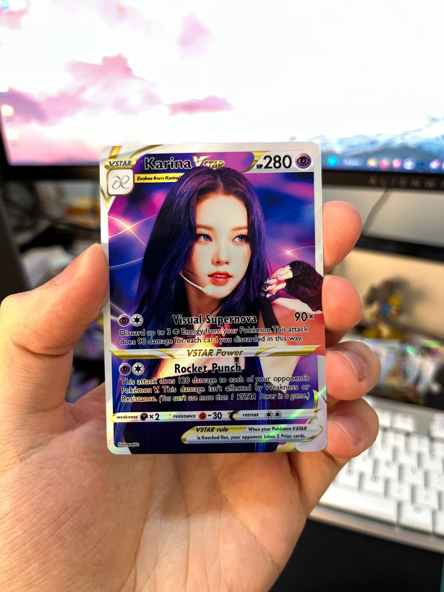Aespa VSTAR Holographic Cards