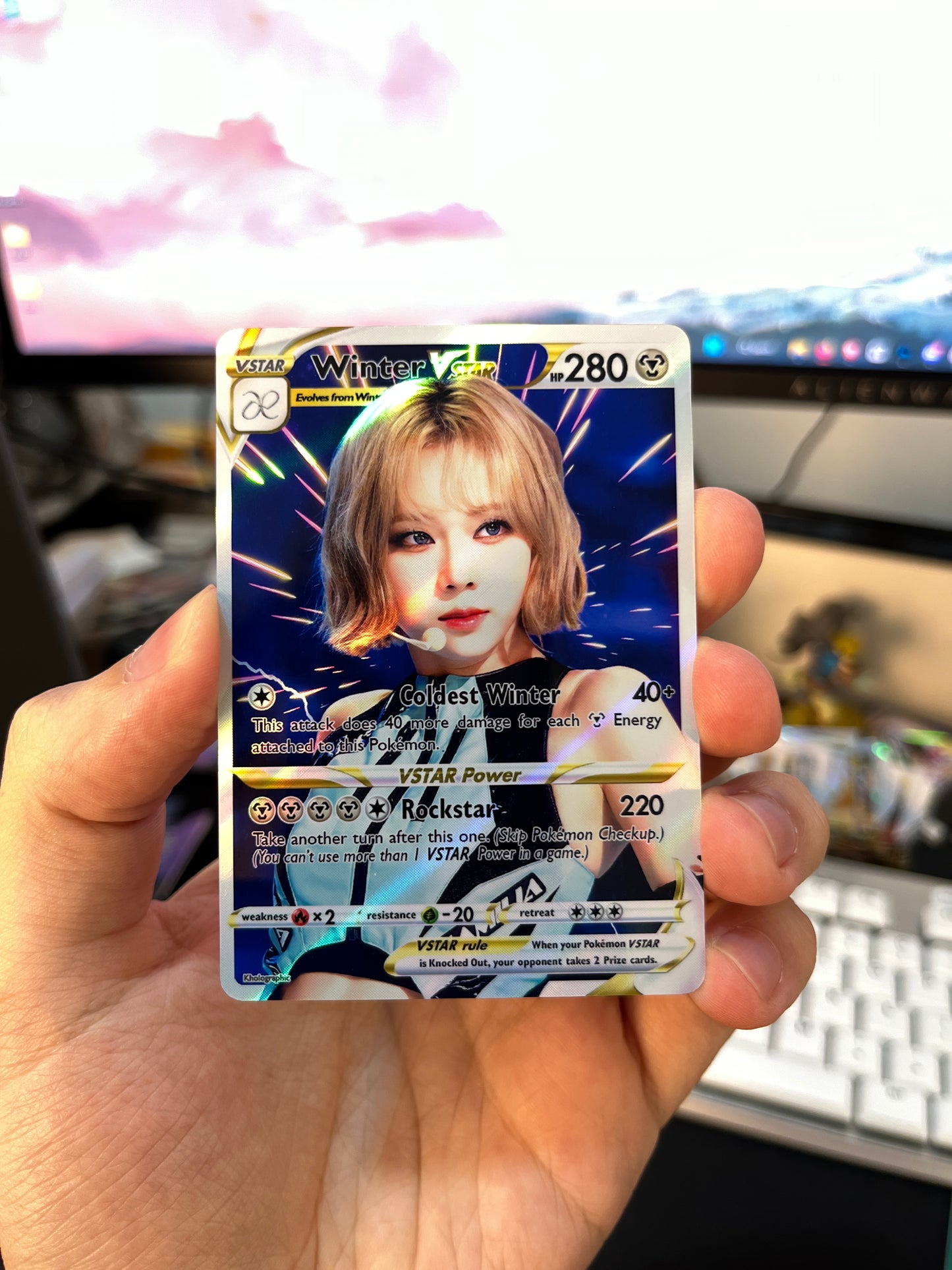 Aespa VSTAR Holographic Cards