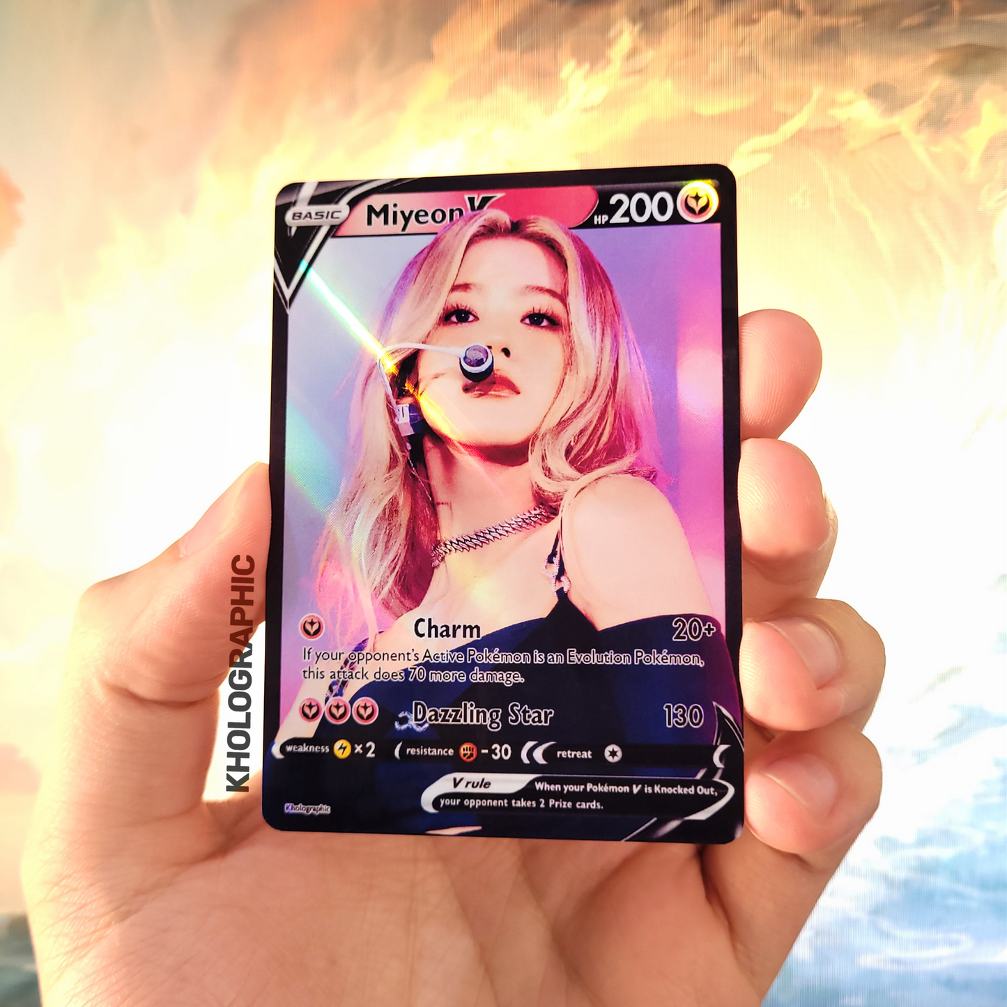 (G)I-dle V Holographic Cards