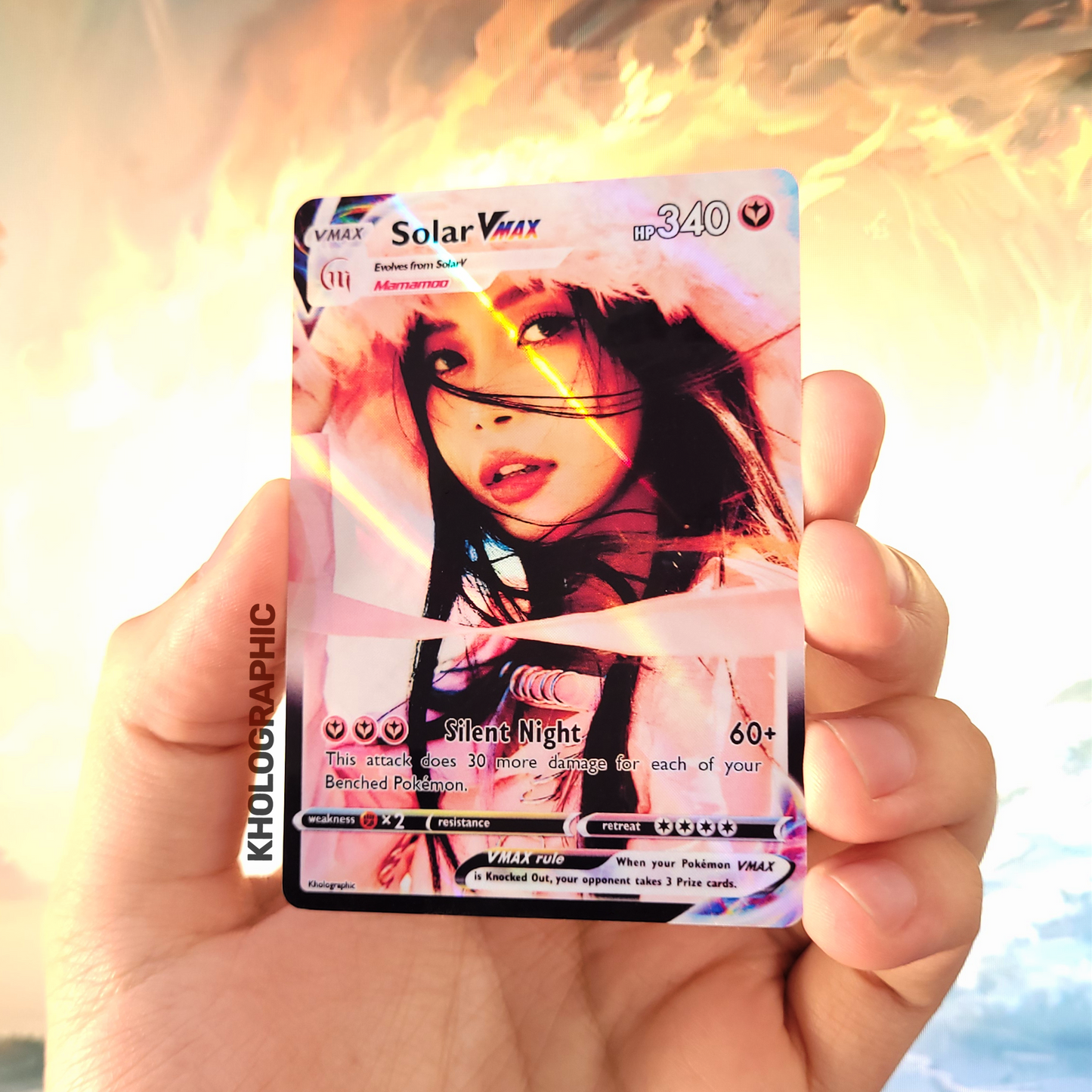 Mamamoo VMAX Holographic Cards