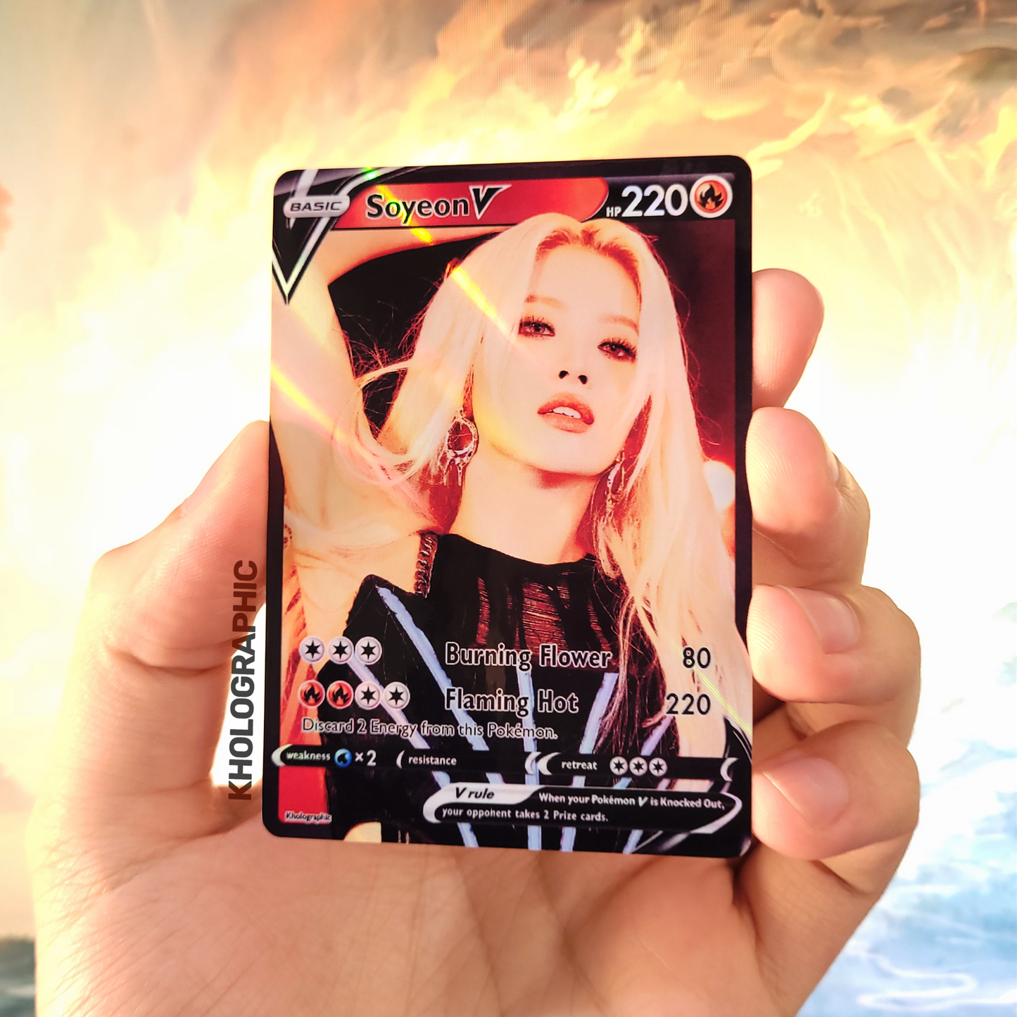 (G)I-dle V Holographic Cards