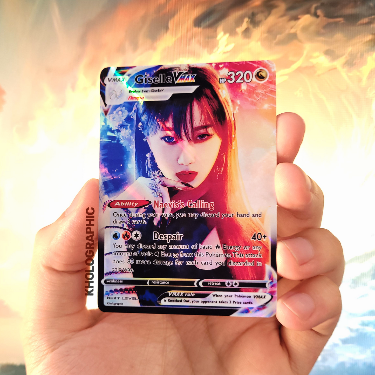 Aespa VMAX Holographic Cards