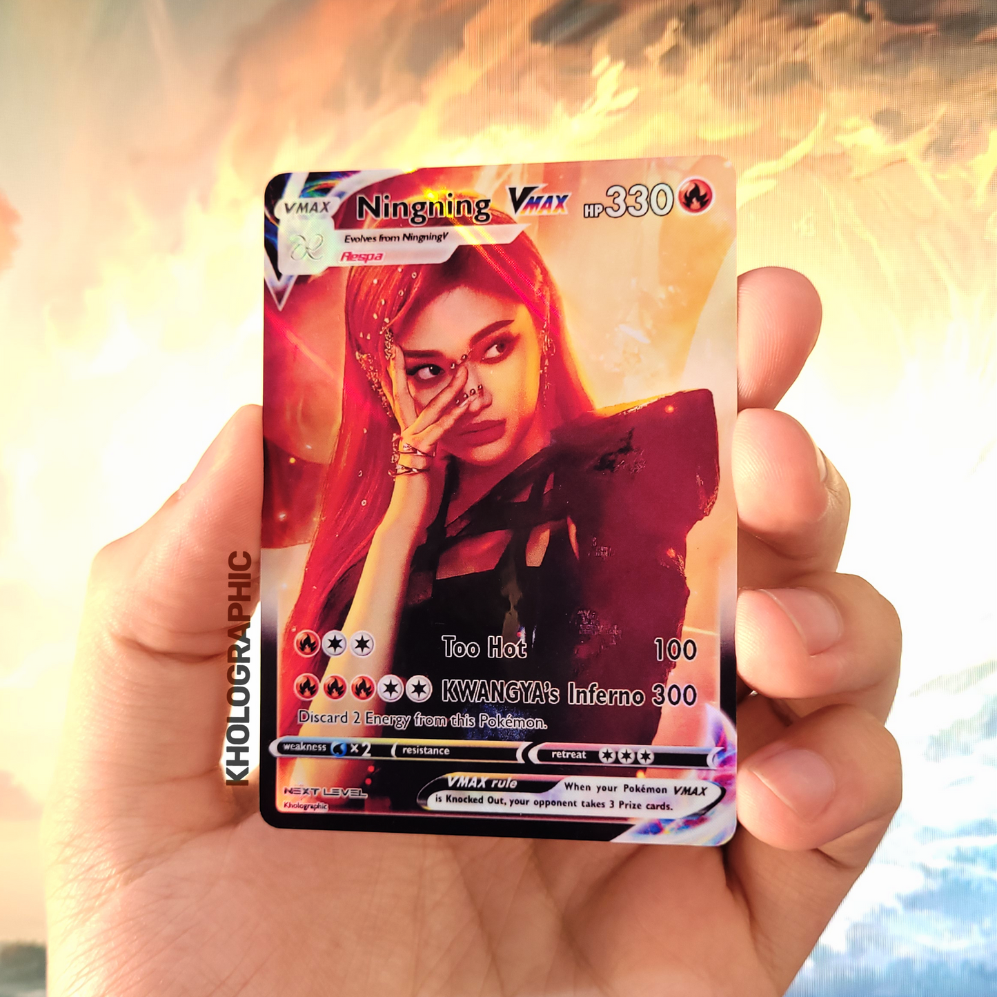 Aespa VMAX Holographic Cards