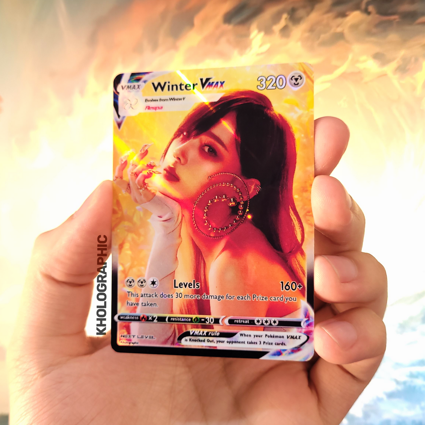 Aespa VMAX Holographic Cards