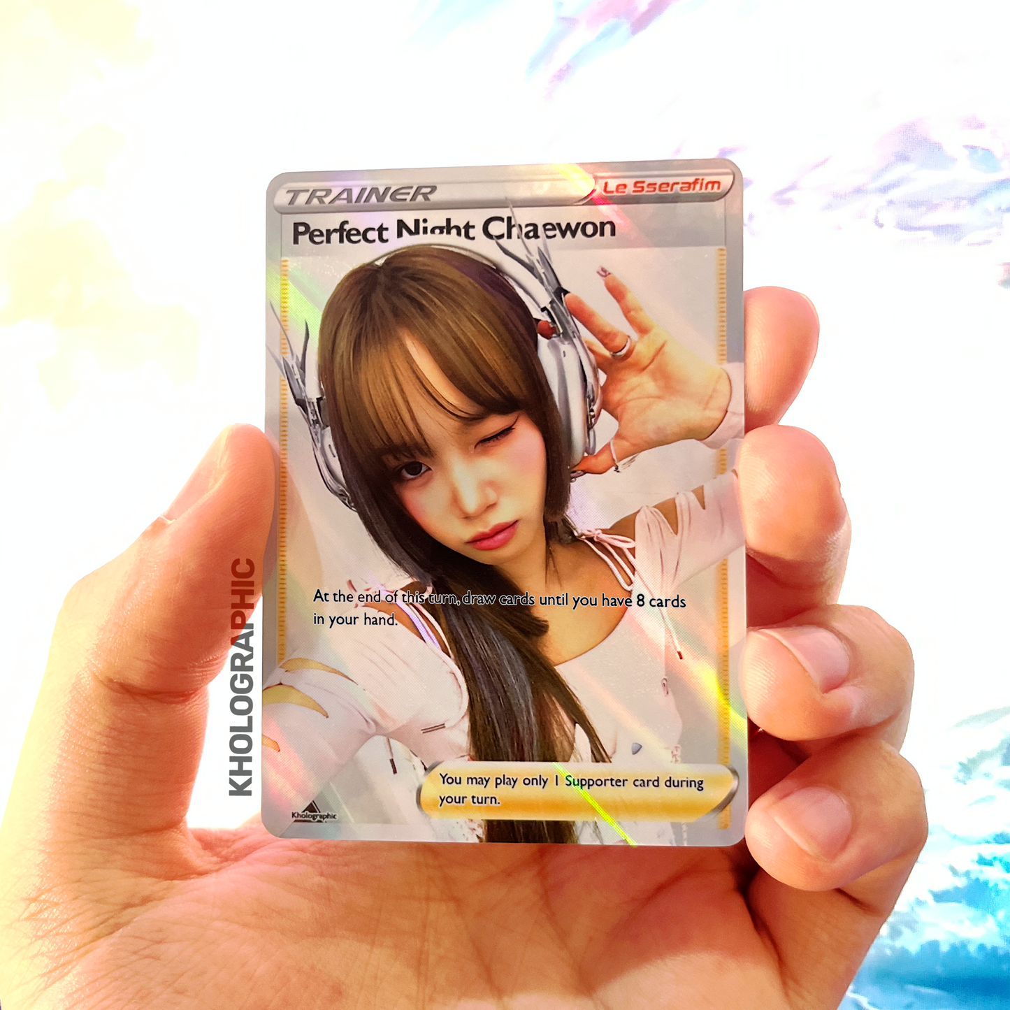 Le Sserafim Chaewon Bundle GX Gold + Trainer