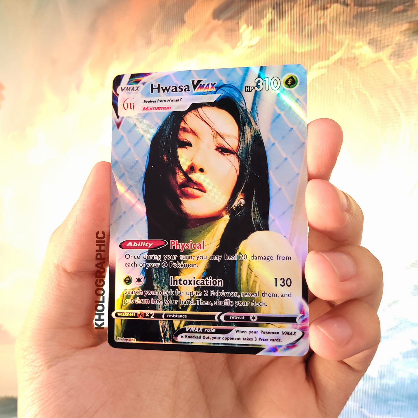 Mamamoo VMAX Holographic Cards