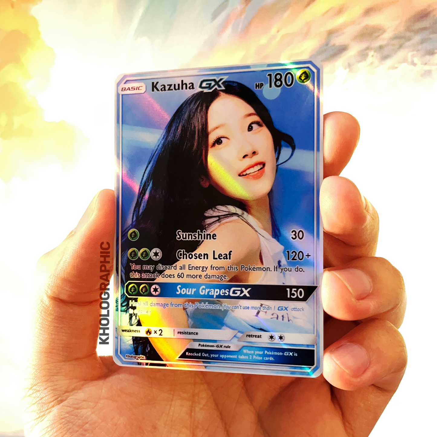 Le Sserafim GX Holographic Cards