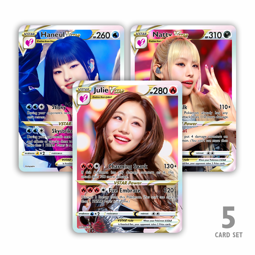 Kiss Of Life VSTAR Holographic Cards