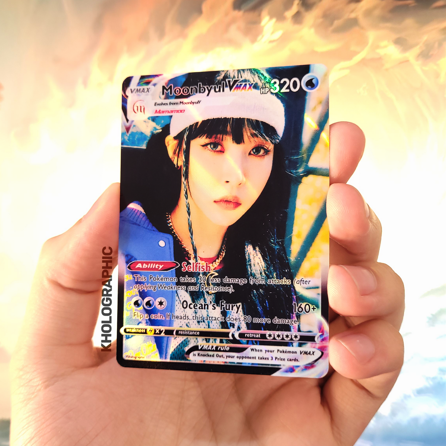 Mamamoo VMAX Holographic Cards