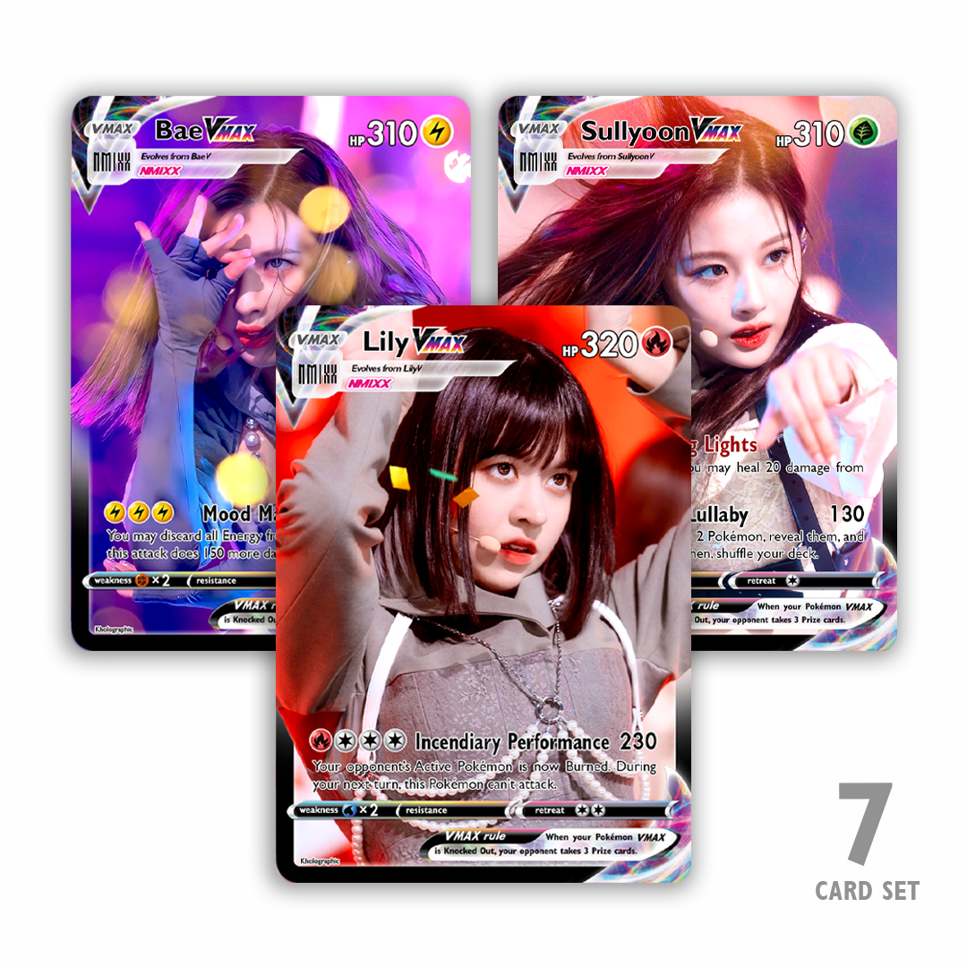 Nmixx VMAX Holographic Cards Kholographic Nmixx VMAX Holographic Cards Kholographic