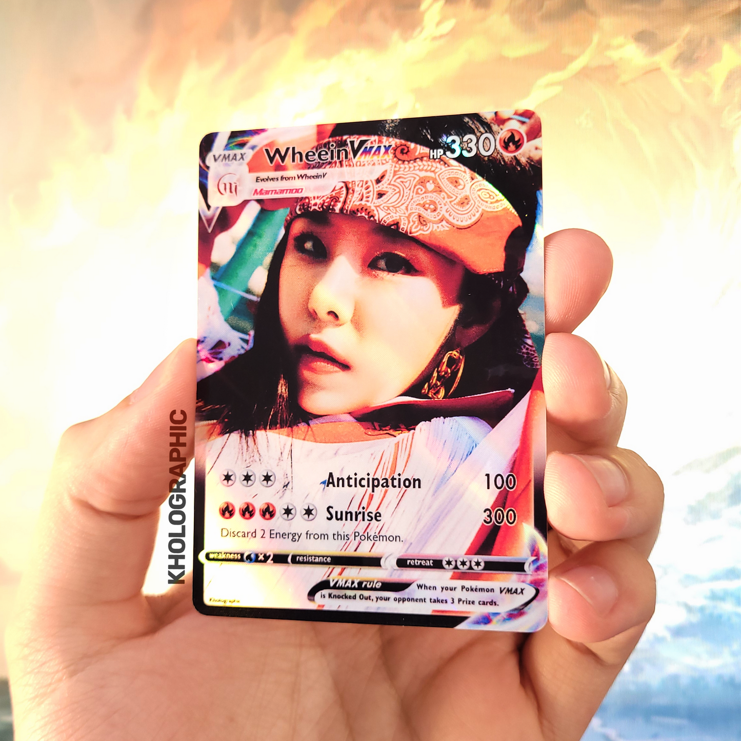 Mamamoo VMAX Holographic Cards
