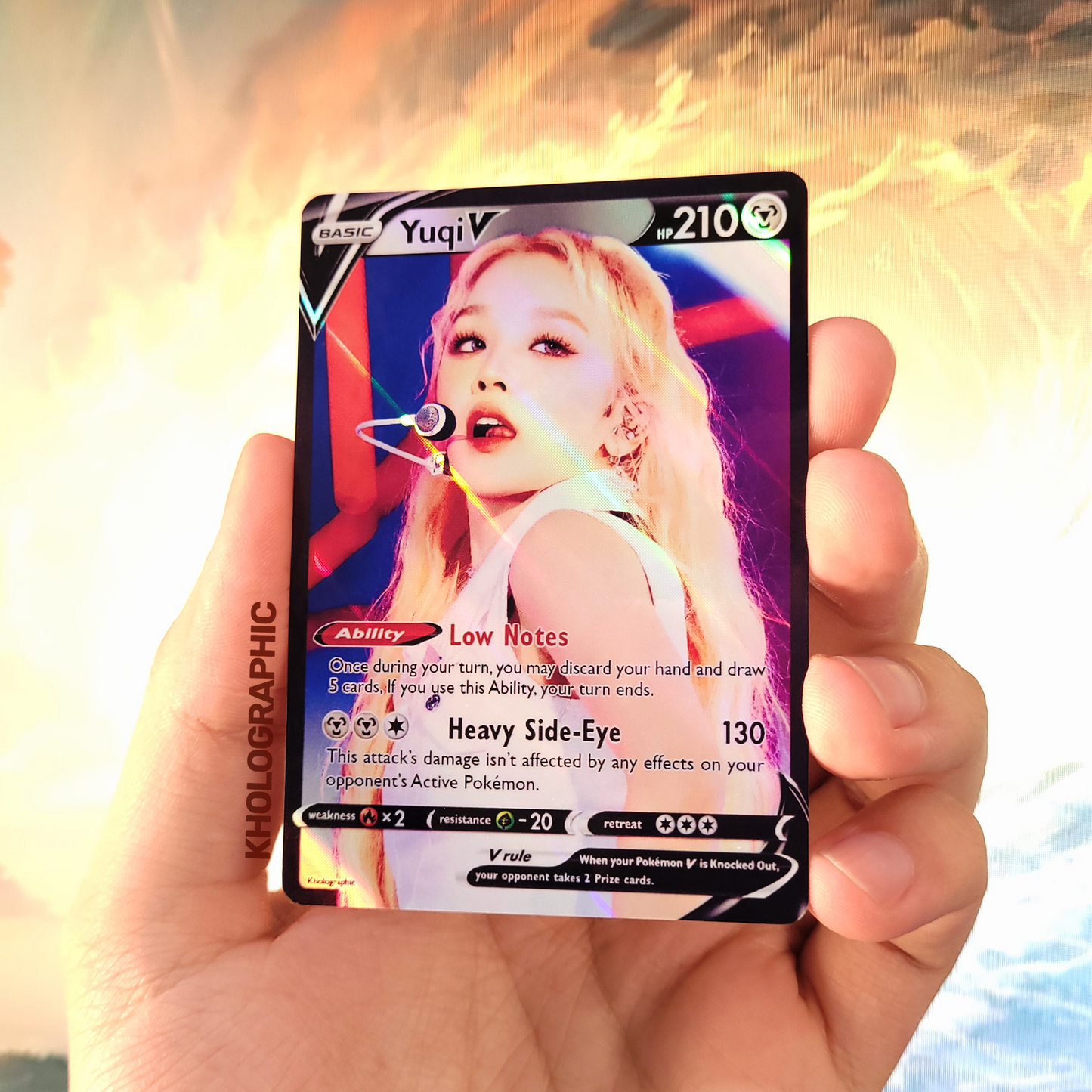 (G)I-dle V Holographic Cards