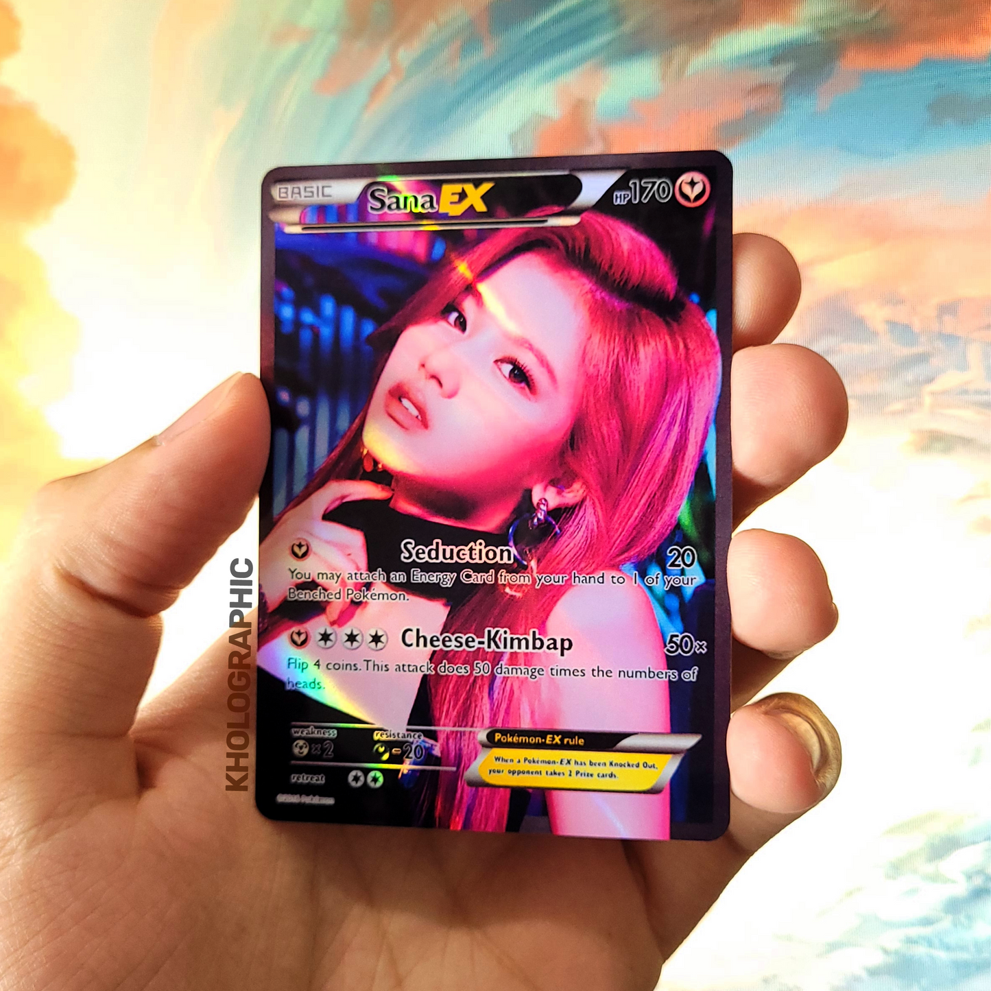 Twice EX Holographic Cards
