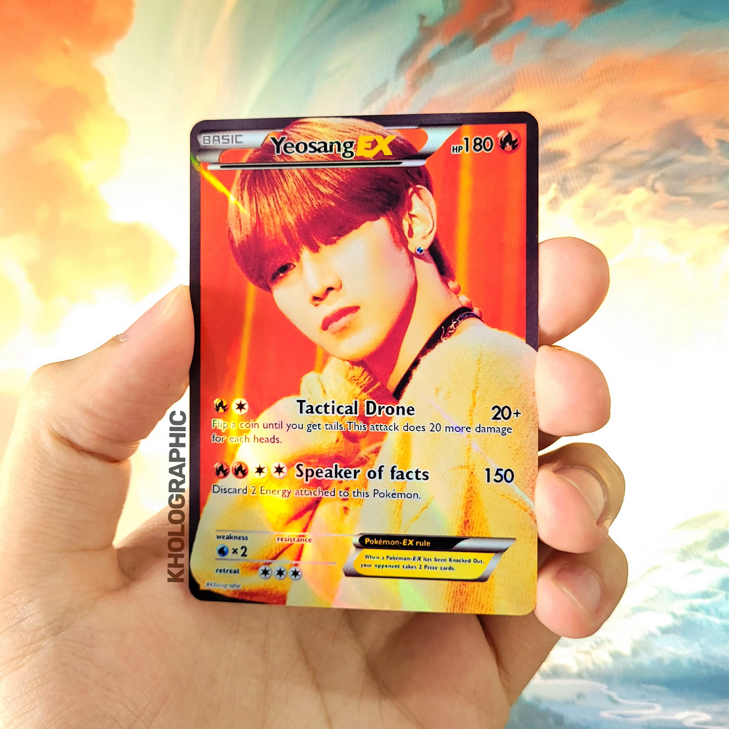 Ateez EX Holographic Cards