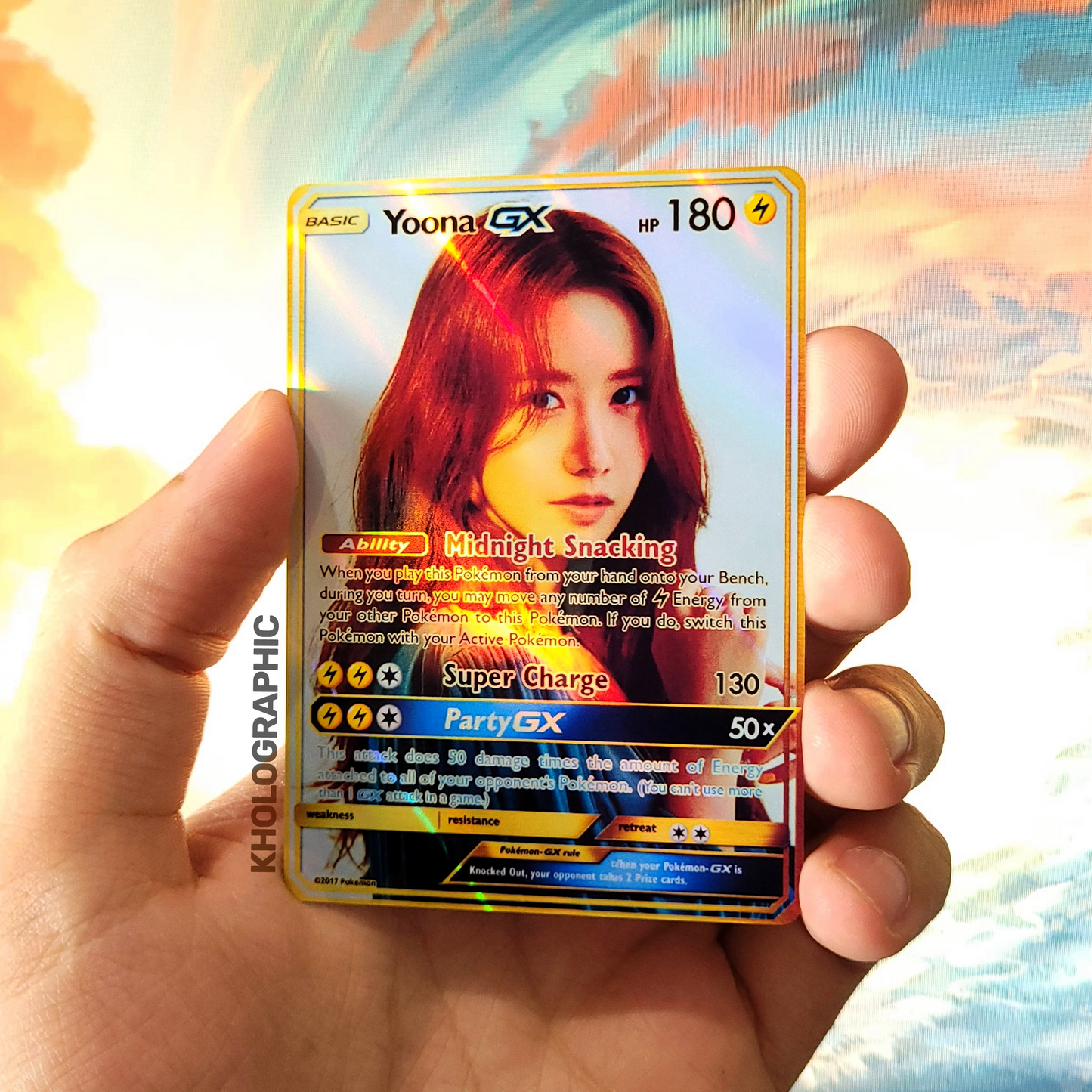 SNSD Girls Generation GX Gold Holographic Cards