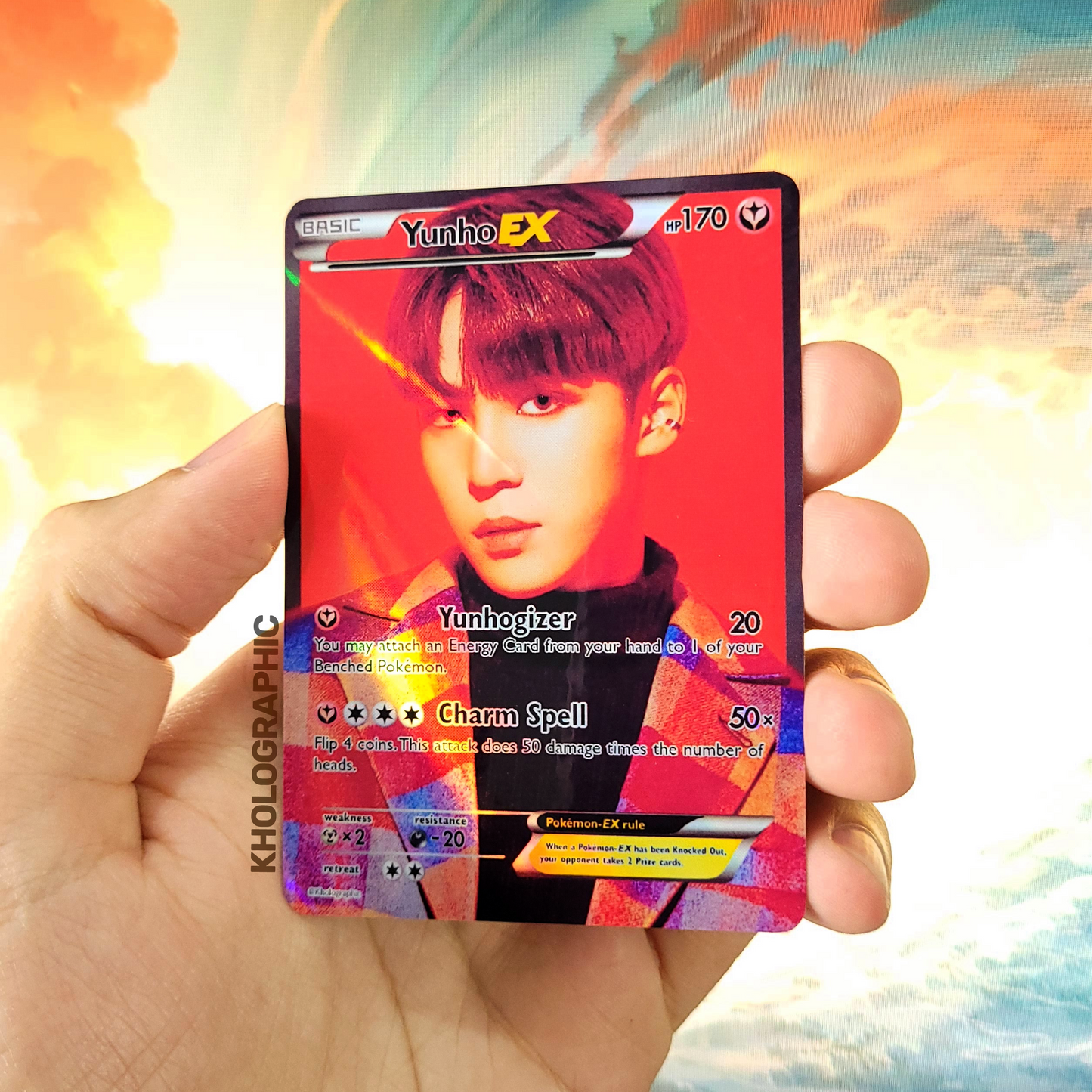 Ateez EX Holographic Cards