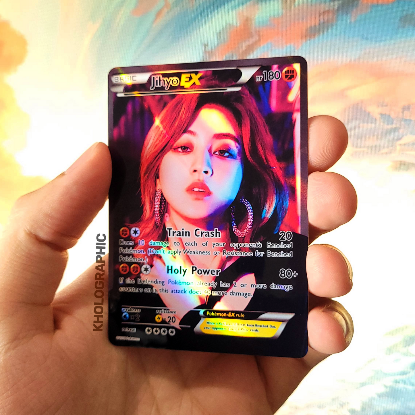 Twice EX Holographic Cards