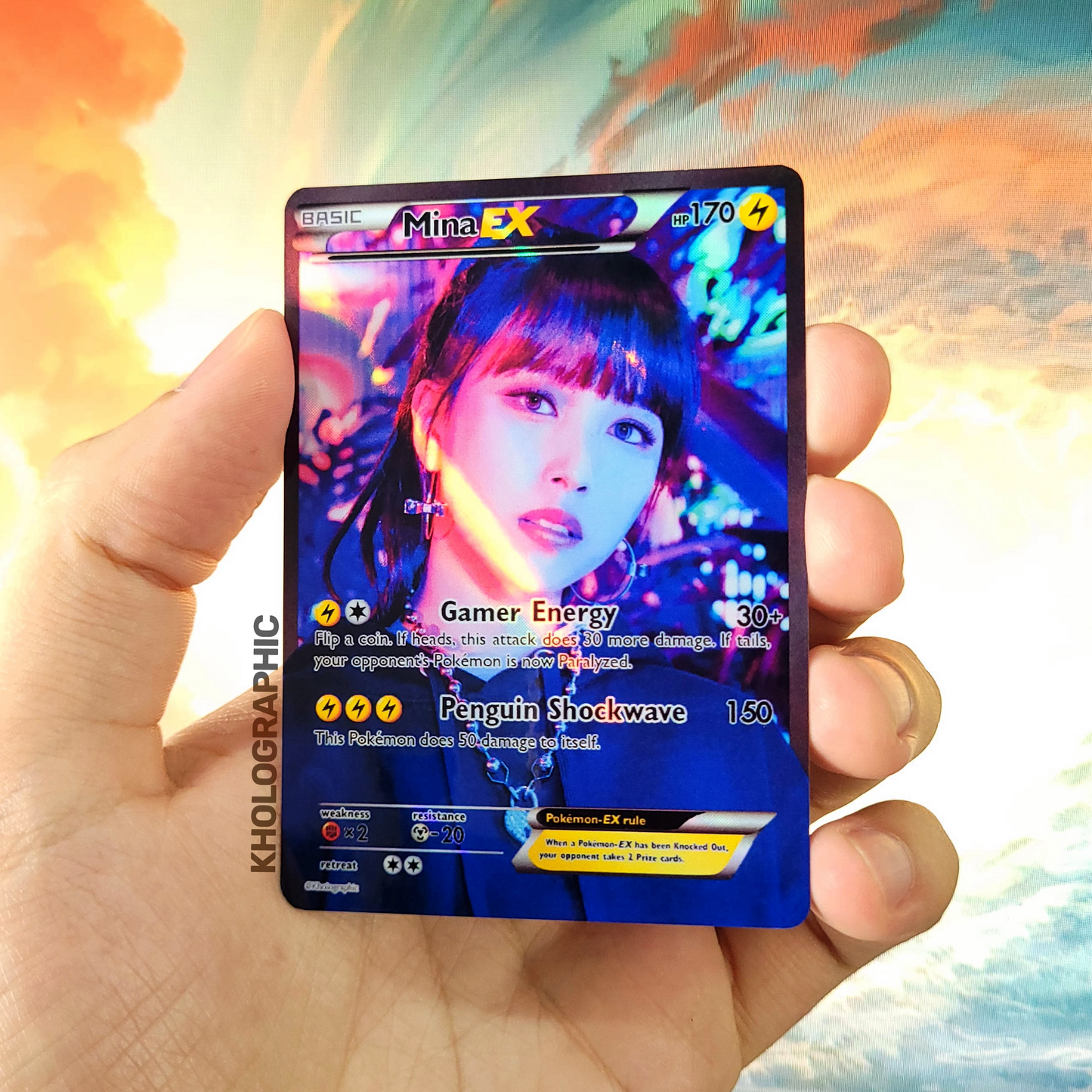 Twice EX Holographic Cards