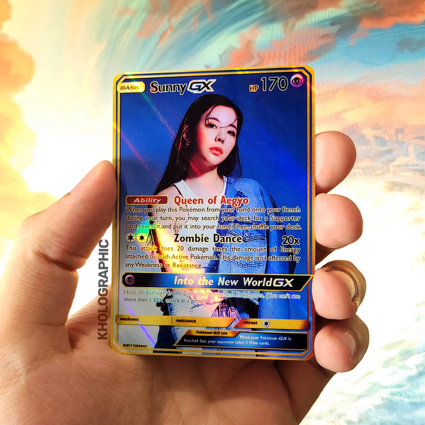SNSD Girls Generation GX Gold Holographic Cards