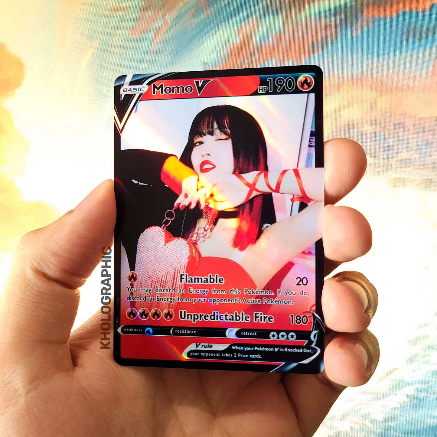 Twice V Formula of Love Holographic Cards