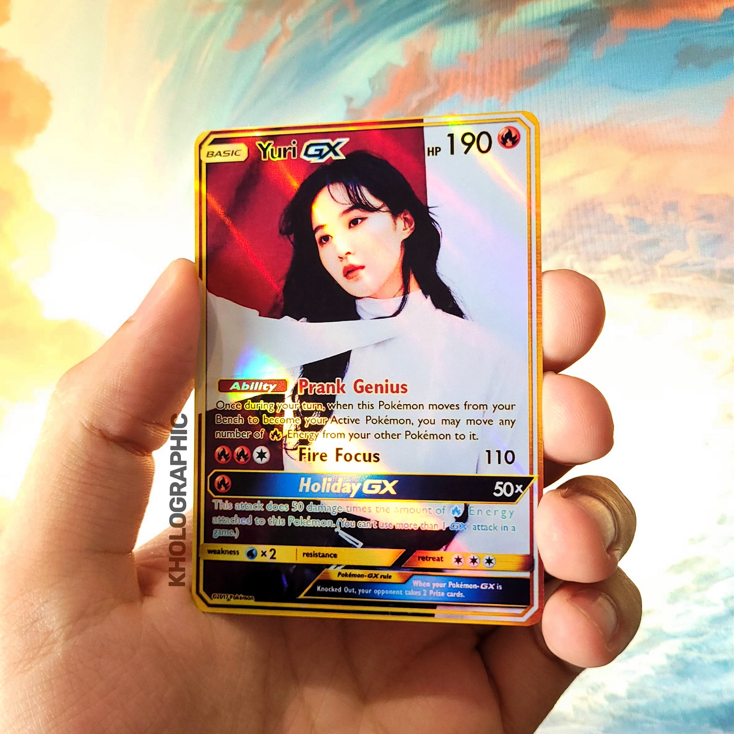 SNSD Girls Generation GX Gold Holographic Cards
